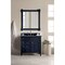 James Martin Vanities Brittany 36in Single Vanity, Victory Blue w/ 3 CM Charcoal Soapstone Quartz Top 650-V36-VBL-3CSP - alternate 5